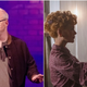 Left: Jim Gaffigan in Comedy Monster; Right: Nicole Kidman and Javier Bardem in Being The Ricardos